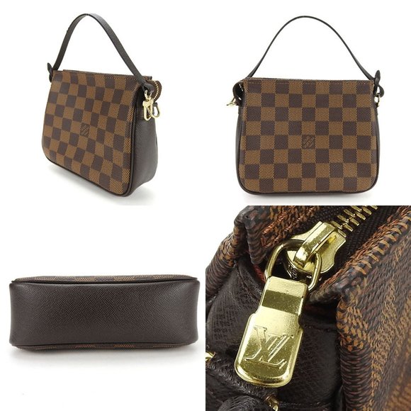 LOUIS VUITTON Brown Damier Pouch - Picture 3 of 5